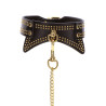 TABOOM Collier et Laisse Studded Vogue Noir